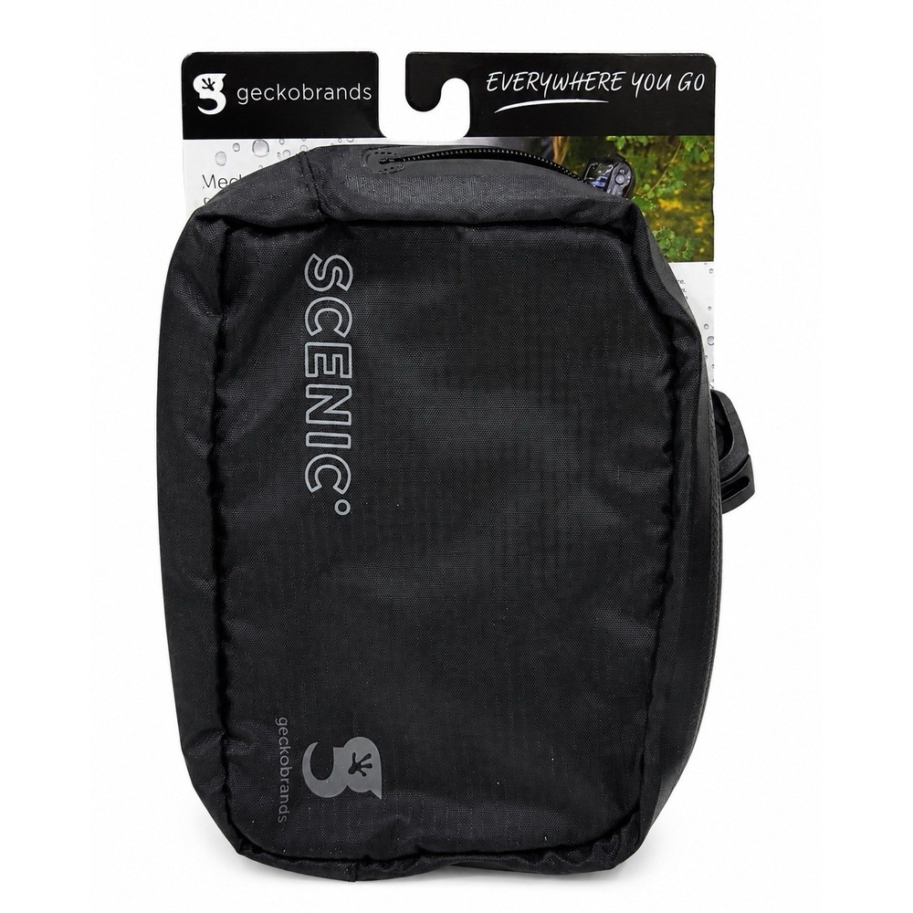 Geckobrands Scenic Waterproof Belt Bag Phone Window Black GWP-20405BK New Tags